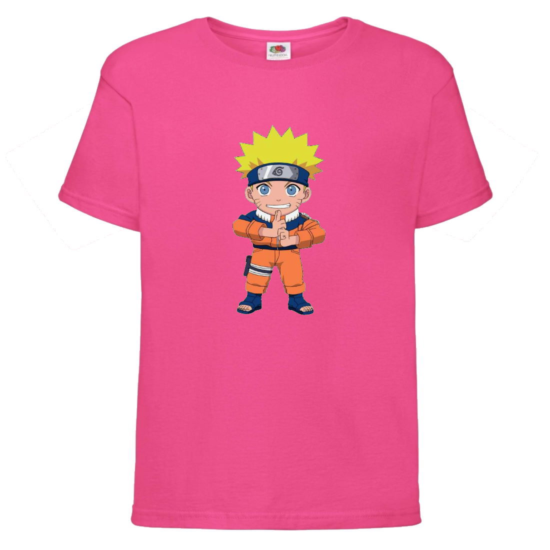 

Футболка детская Наруто 060 (Naruto) розовая (NAR pnc 060) 116 см