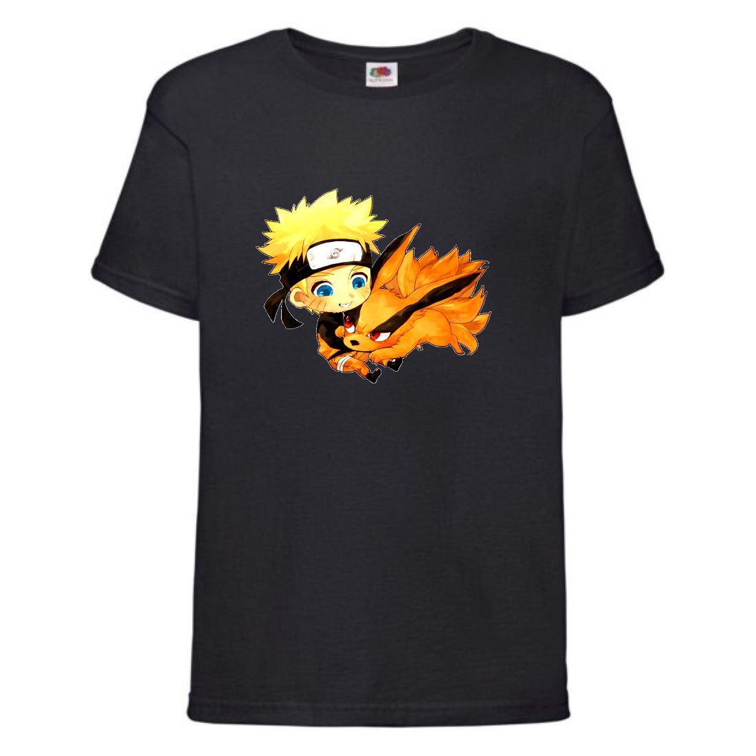 

Футболка детская Наруто 058 (Naruto) черная (NAR blc 058) 116 см
