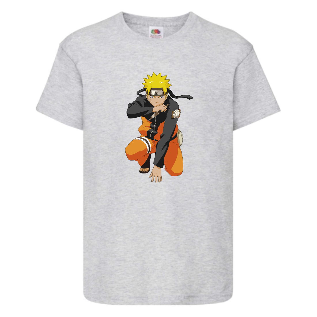 

Футболка детская Наруто 045 (Naruto) серая (NAR gry 045) 116 см