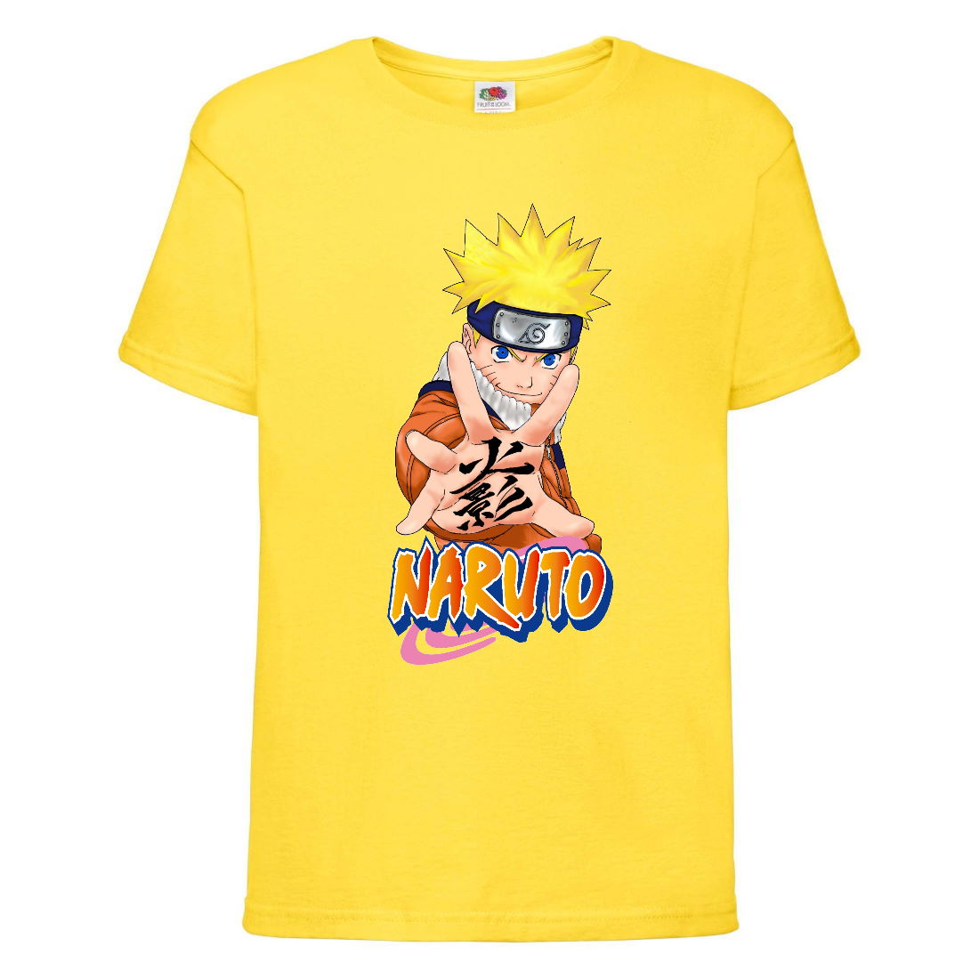 

Футболка детская Наруто 048 (Naruto) желтая (NAR yel 048) 116 см