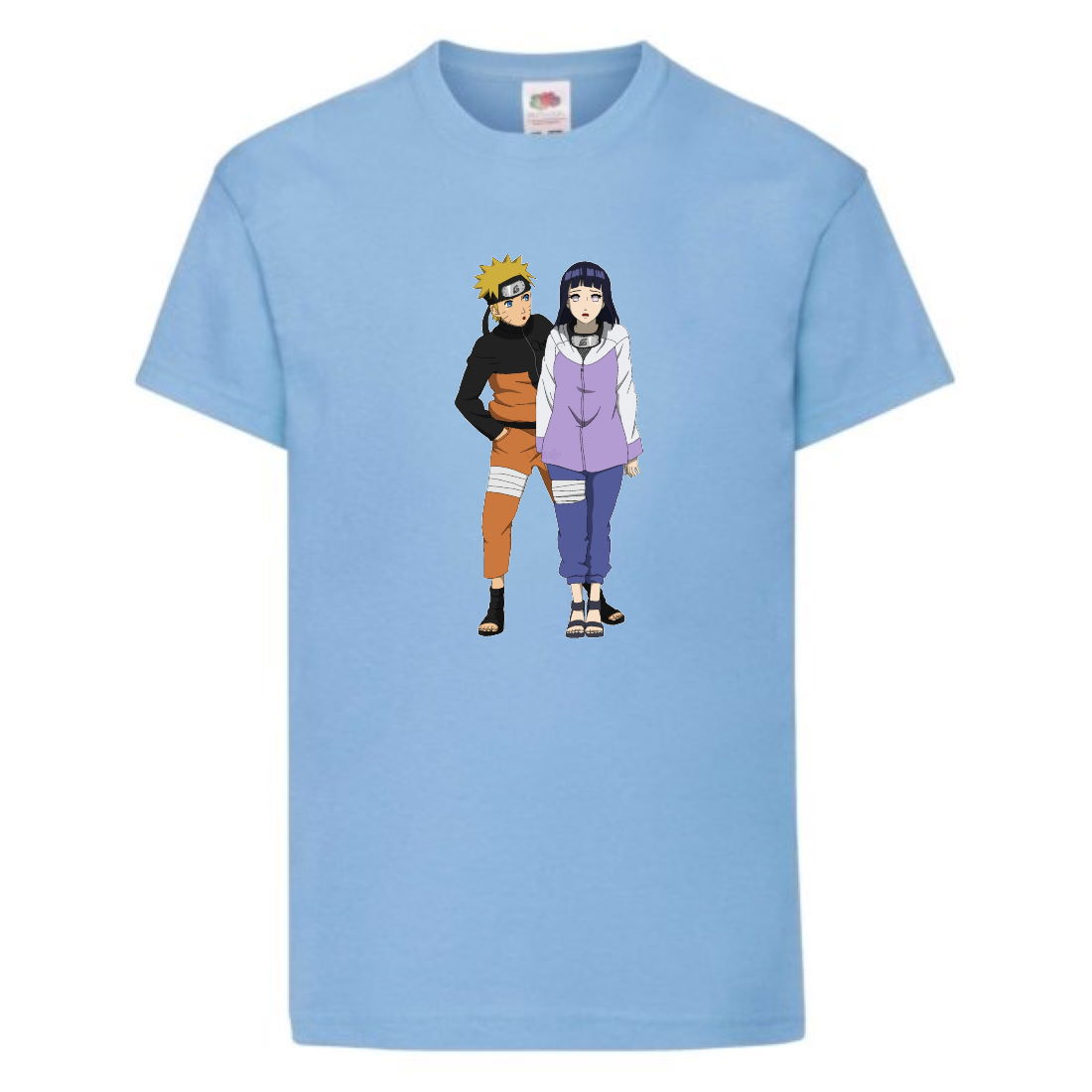 

Футболка детская Наруто 040 (Naruto) светлоголубая (NAR llbl 040) 116 см