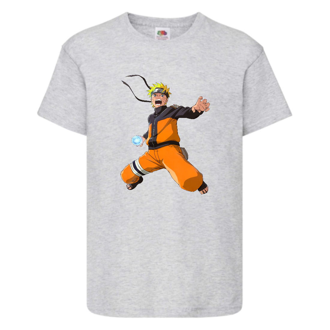 

Футболка детская Наруто 019 (Naruto) серая (NAR gry 019) 116 см