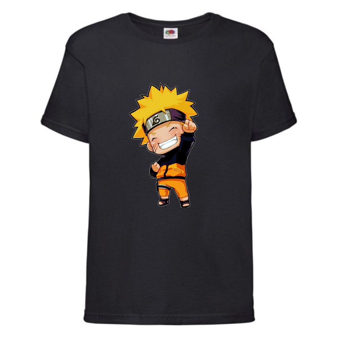 

Футболка детская Наруто 030 (Naruto) черная (NAR blc 030) 116 см