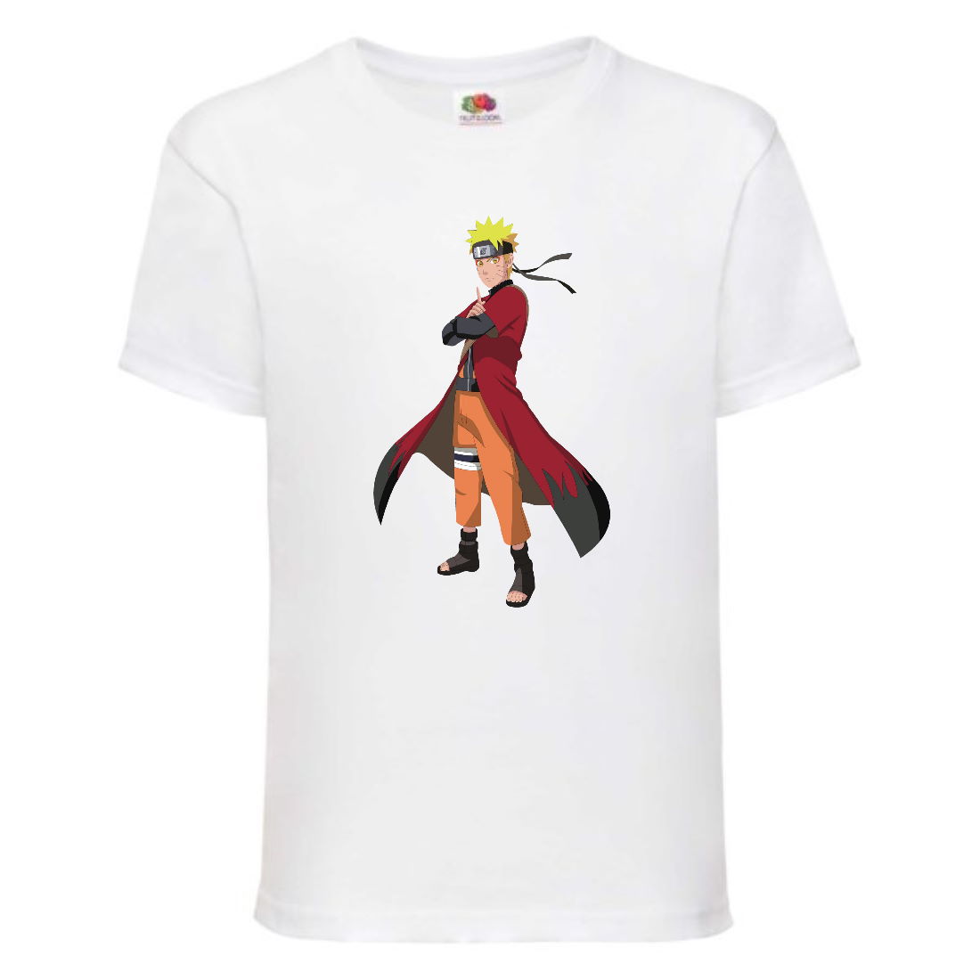 

Футболка детская Наруто 046 (Naruto) белая (NAR wh 046) 116 см
