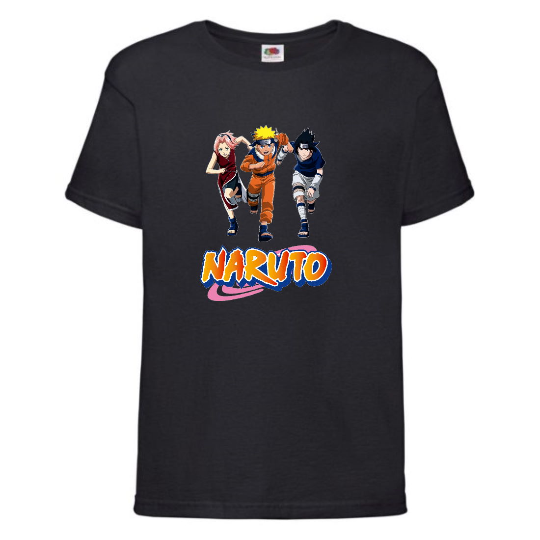 

Футболка детская Наруто 041 (Naruto) черная (NAR blc 041) 116 см