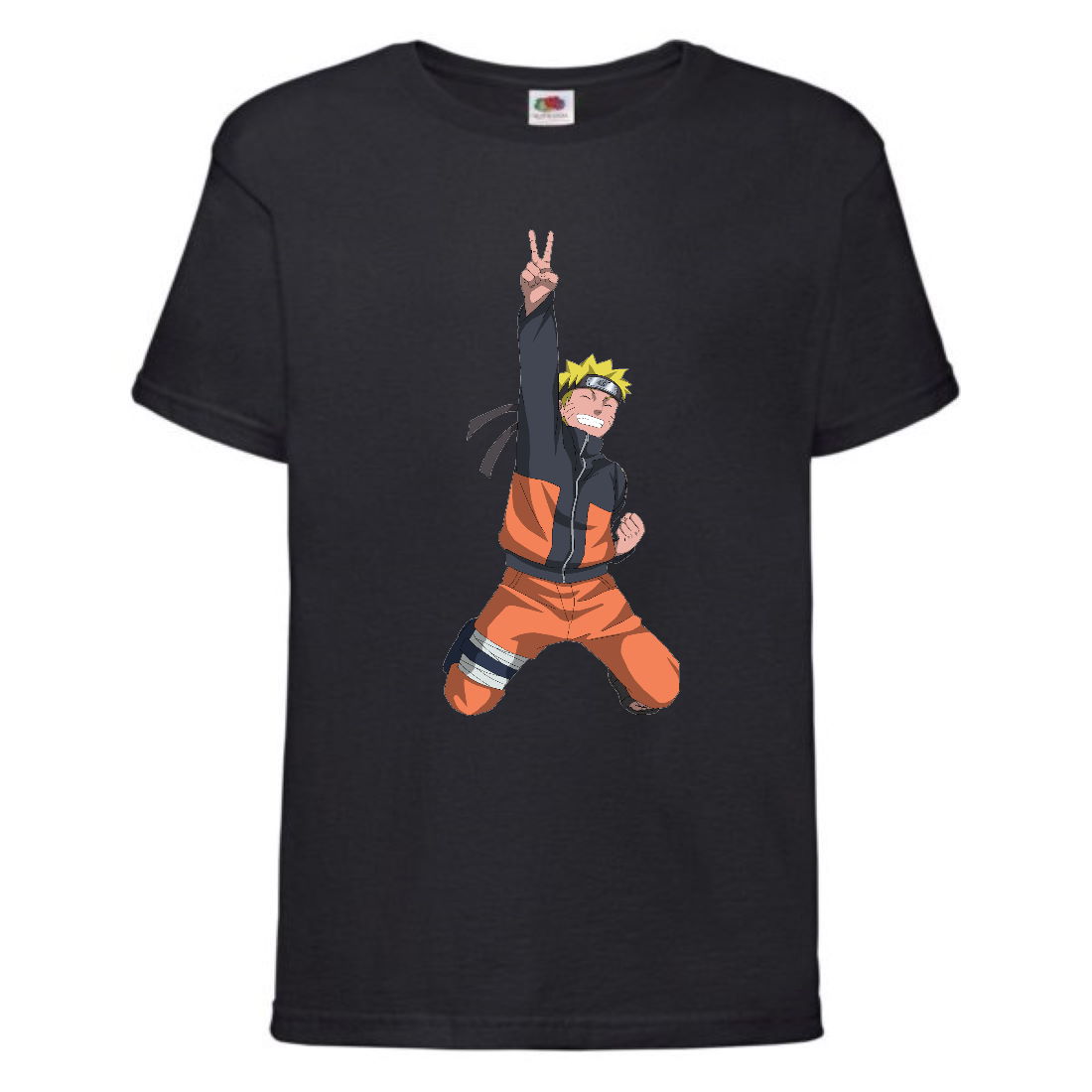 

Футболка детская Наруто 039 (Naruto) черная (NAR blc 039) 116 см