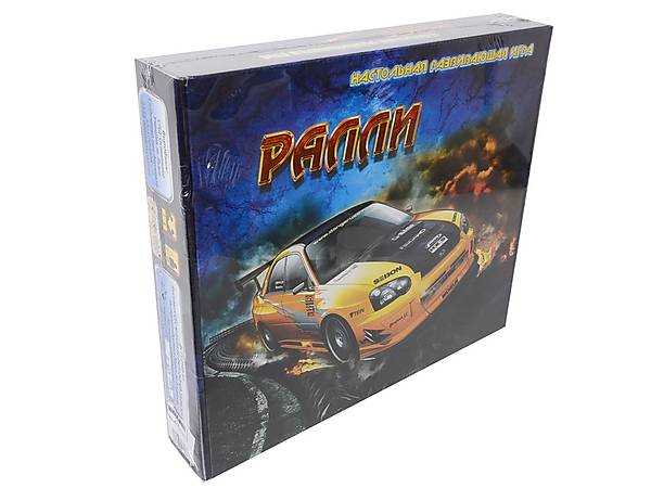 

Детская настольная игра «Ралли» Остапенко (208)