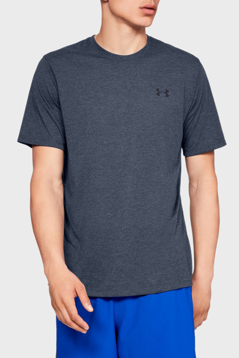 

Мужская синяя футболка UA Threadborne SS Under Armour XS 1325029-408