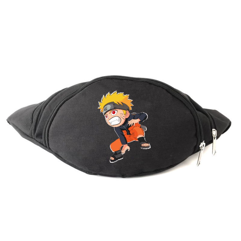 

Сумка Бананка на пояс Наруто (Naruto-09) Cappuccino Toys черная