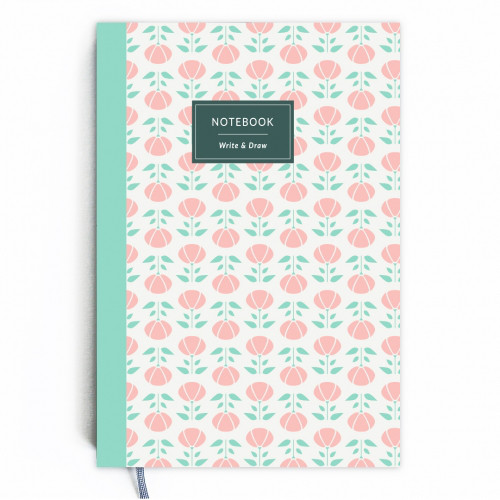 

Блокнот Gifty Write and Draw. Tulips