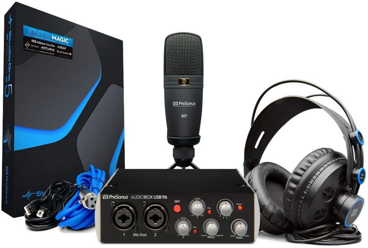 

Аудиоинтерфейс PreSonus AudioBox USB 96 Studio 25th Anniversary Edition Bundle (230841)