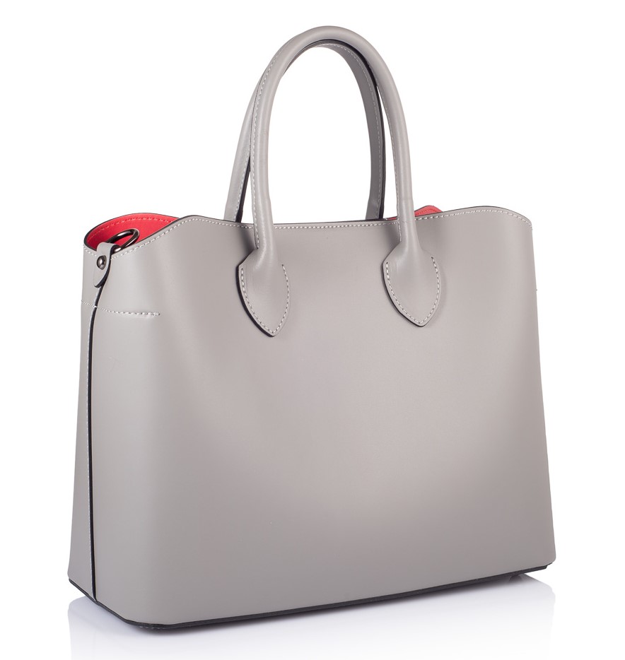 

Сумка Virginia Conti VC01387grey кожаная Серый
