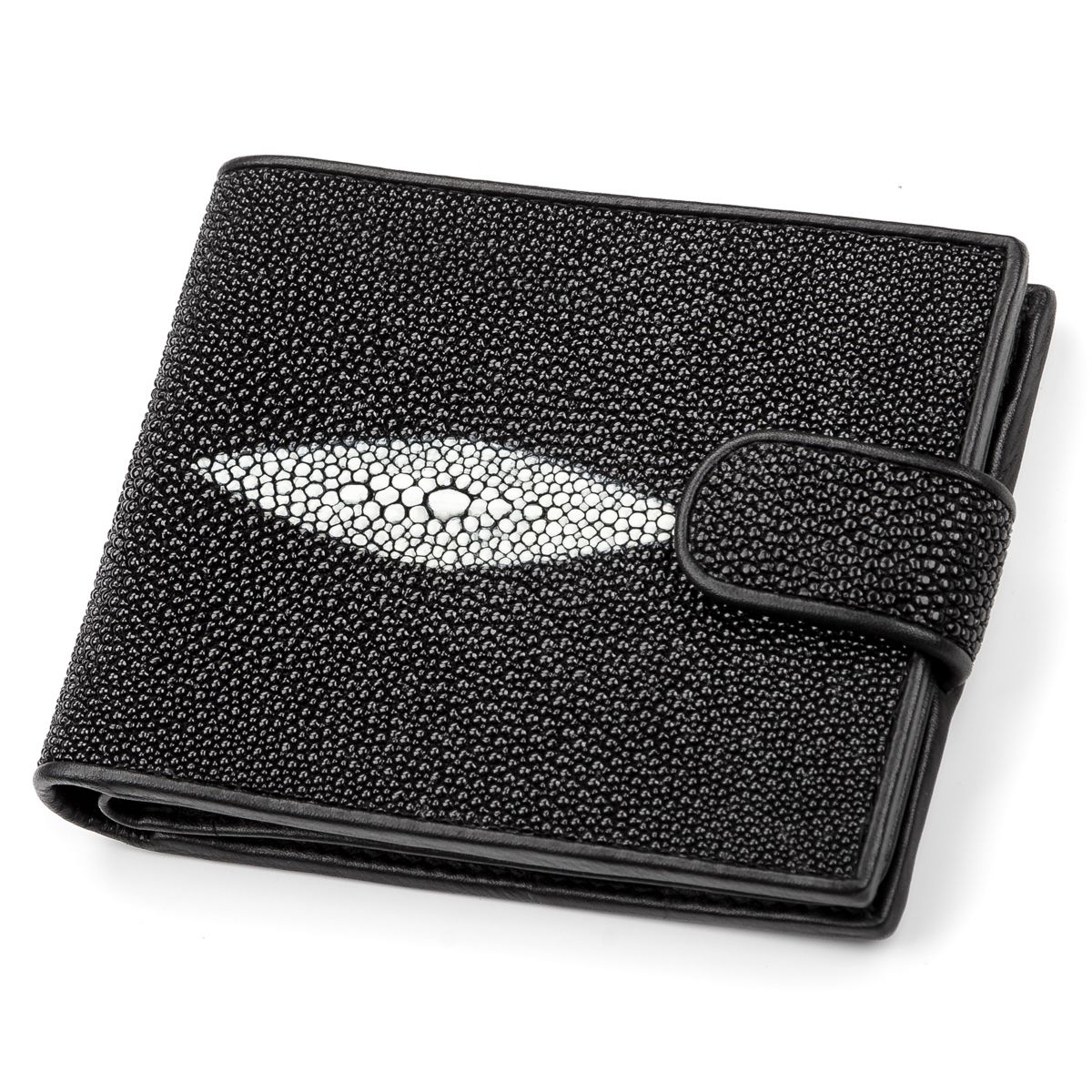

Кошелёк STINGRAY LEATHER 18073 Кожа ската Черный