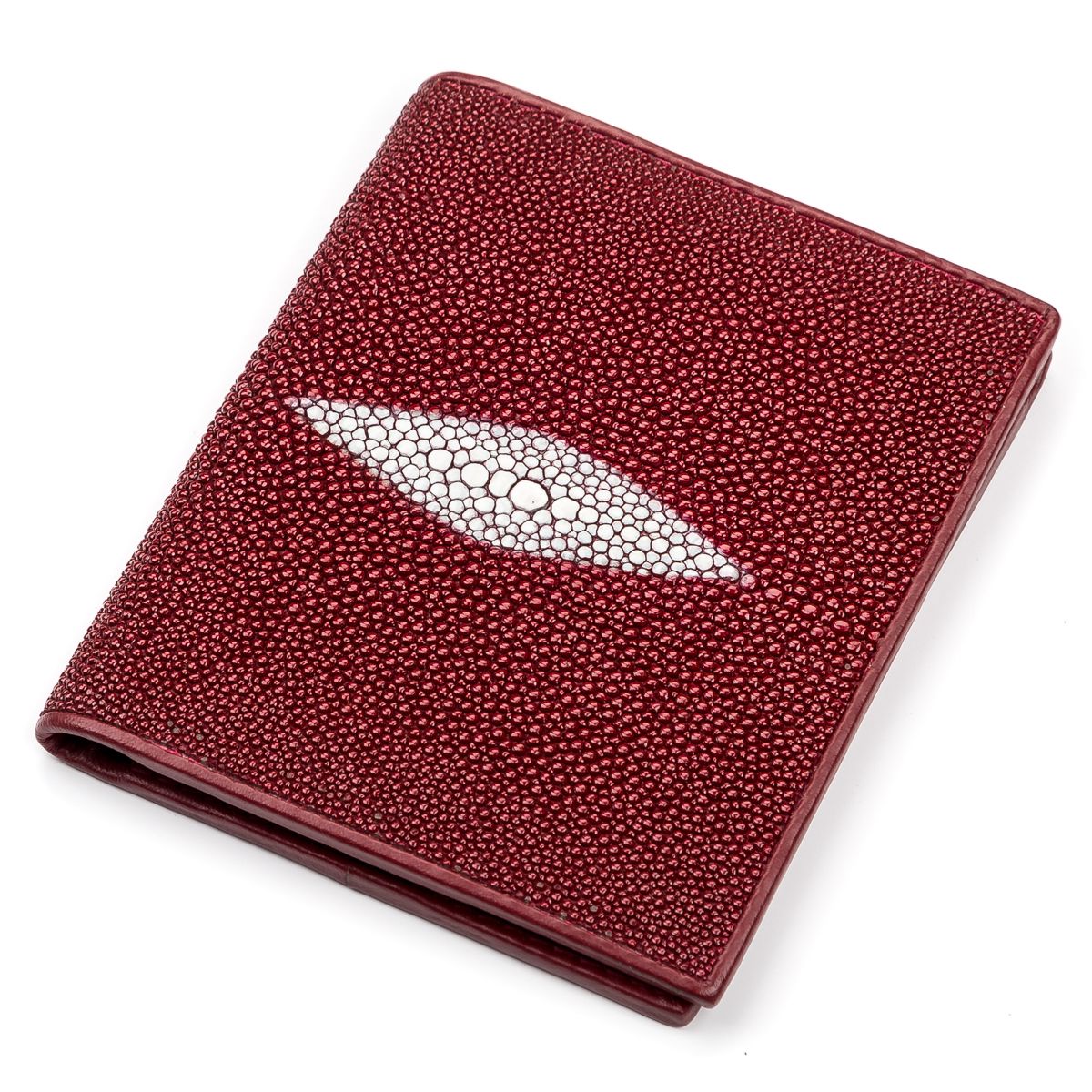

Кошелёк STINGRAY LEATHER 18069 Кожа ската Бордовый