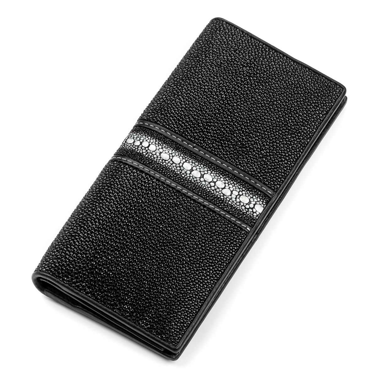 

Кошелёк STINGRAY LEATHER 18104 Кожа ската Черный