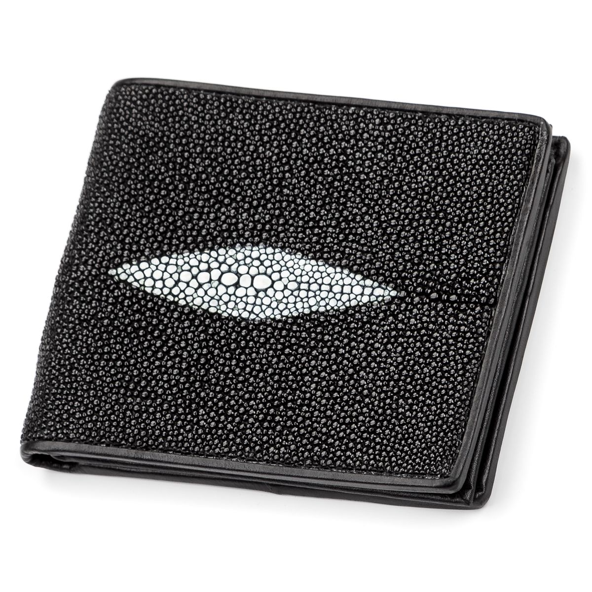 

Кошелёк STINGRAY LEATHER 18063 Кожа ската Черный