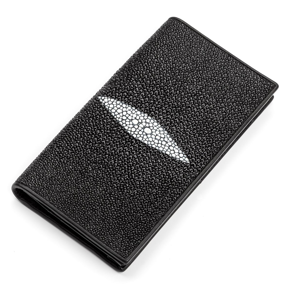 

Кошелёк STINGRAY LEATHER 18098 Кожа ската Черный
