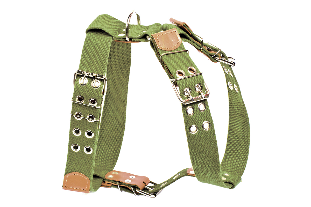 

Брезентовая шлея Collar х/б тесьма для крупных собак N1 45 мм (0656)