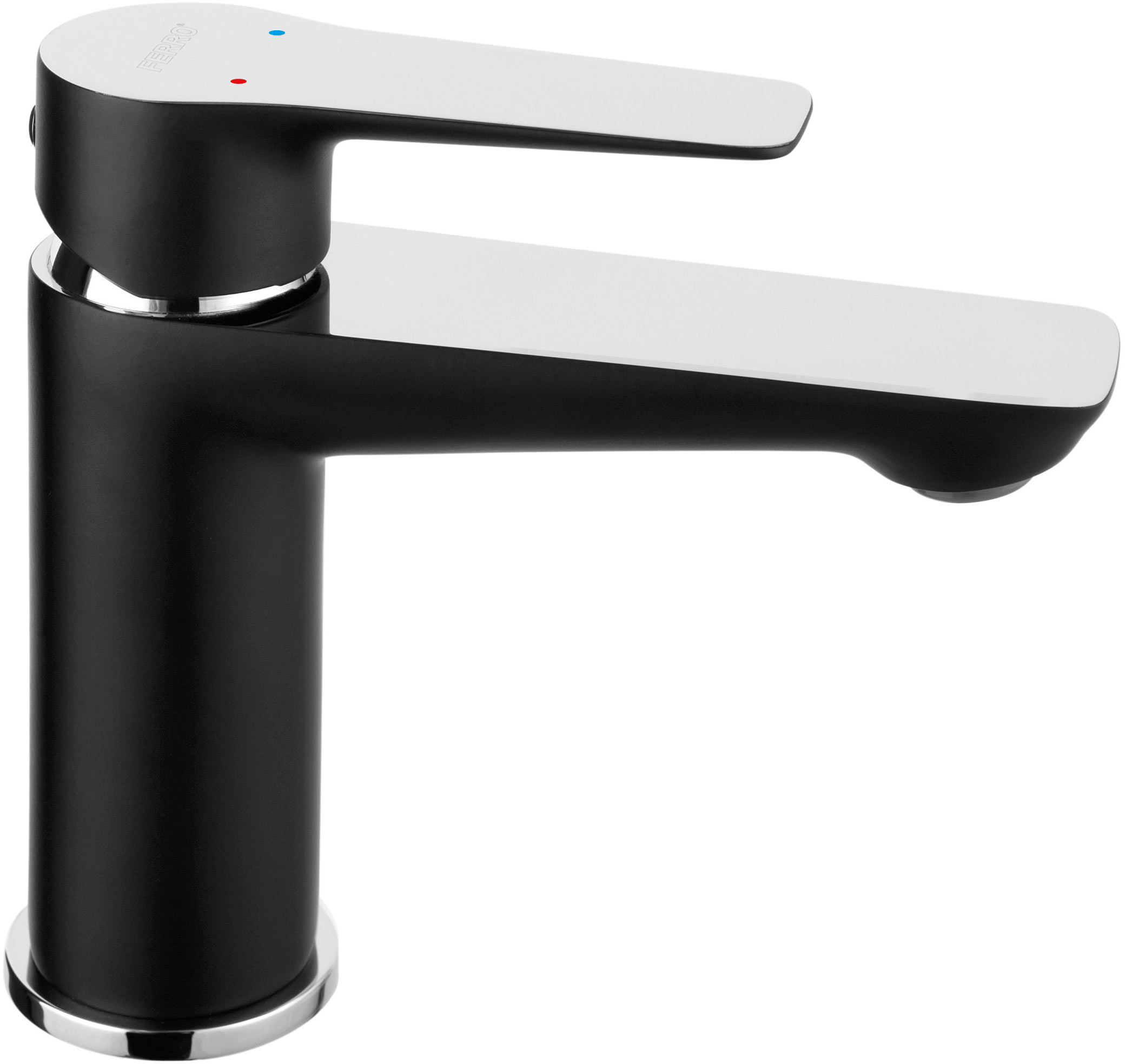 

Смеситель для раковины FERRO Adore Black BDR2BLC