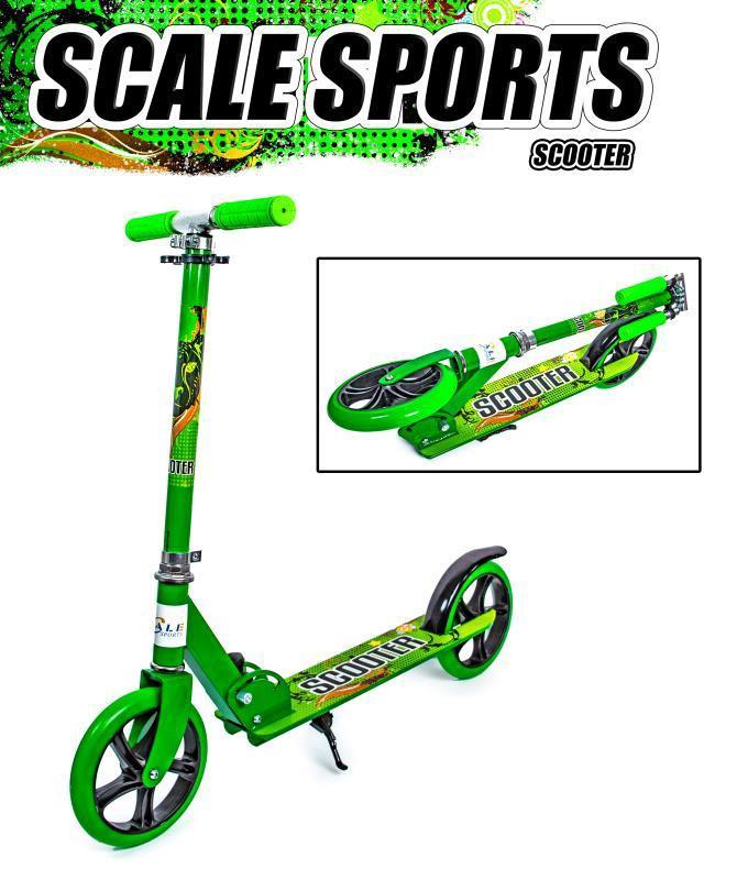 

Самокат двухколесный складной Scale Sports Scooter 460 Салатовый(ftsd-344)