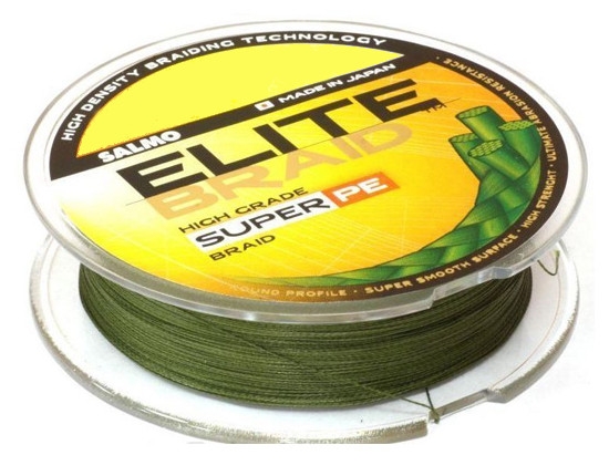 

Шнур Salmo Elite Braid Green X4 125m #0.8/0.11mm 4.35kg (4814-011)