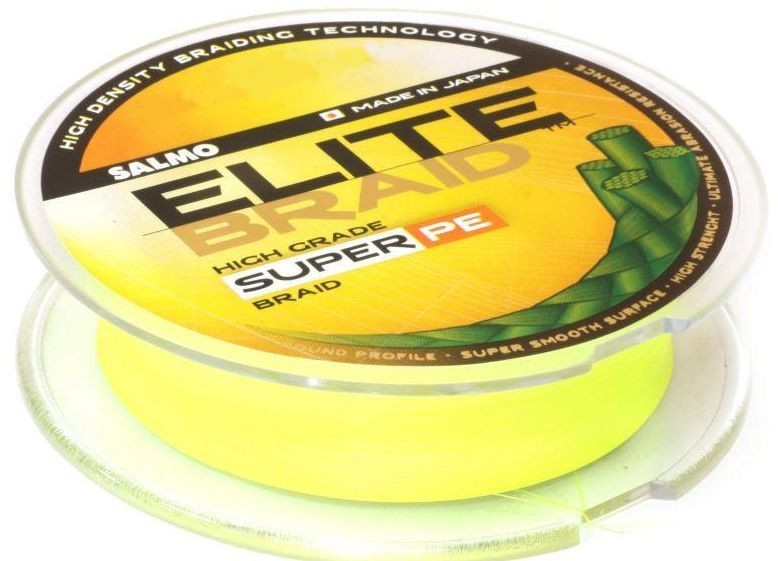 

Шнур Salmo Elite Braid Yellow X4 91m #6.0/0.40mm 36.2kg (4807-040)