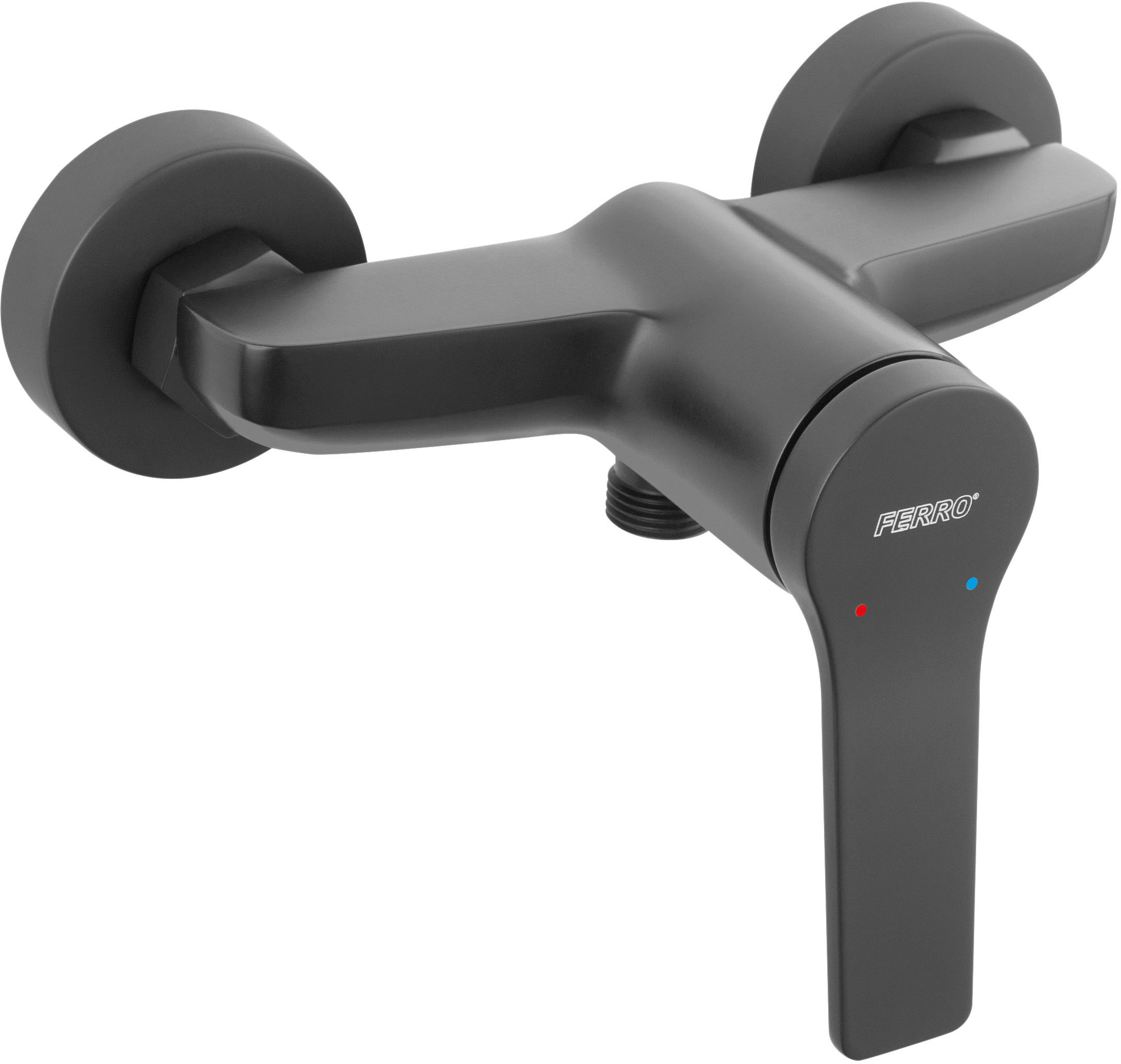 

Смеситель для душа FERRO Stratos Black BSC7BL