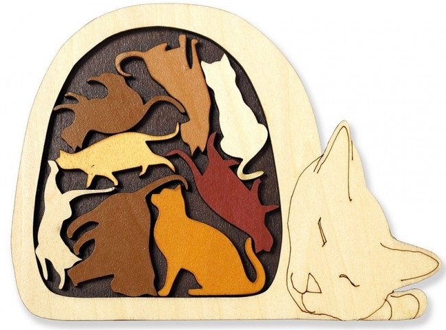 

Головоломка Корзина для кошек (Cat basket) Constantin Puzzle
