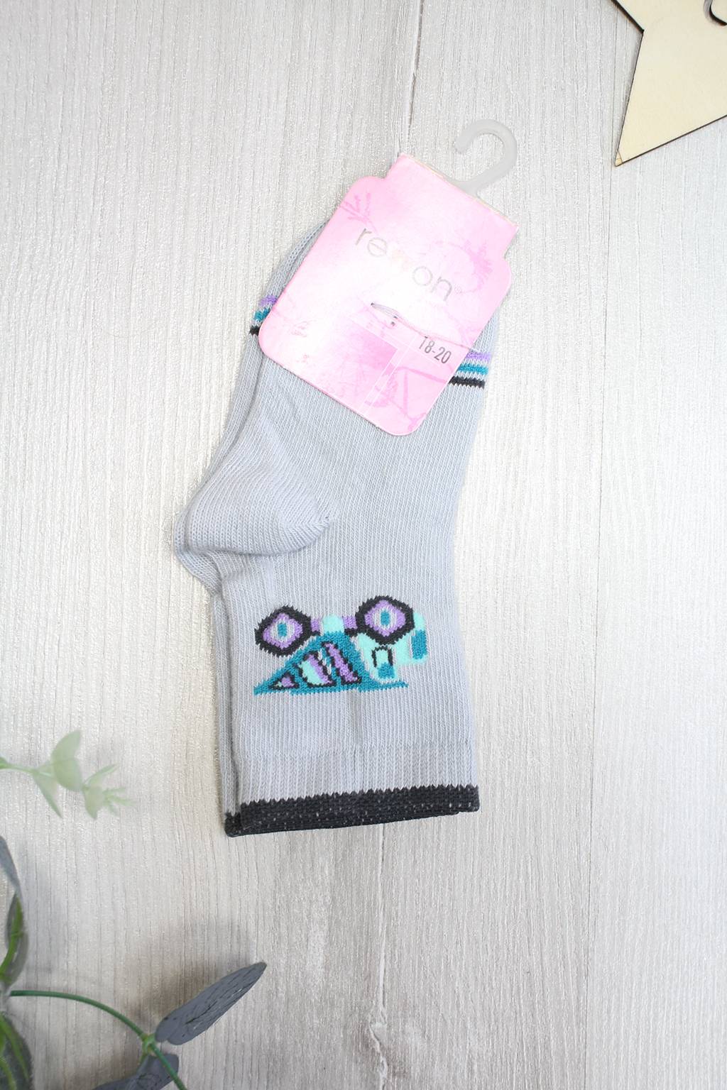 

Носки Rewon 12 / 12-18 мес см Серый