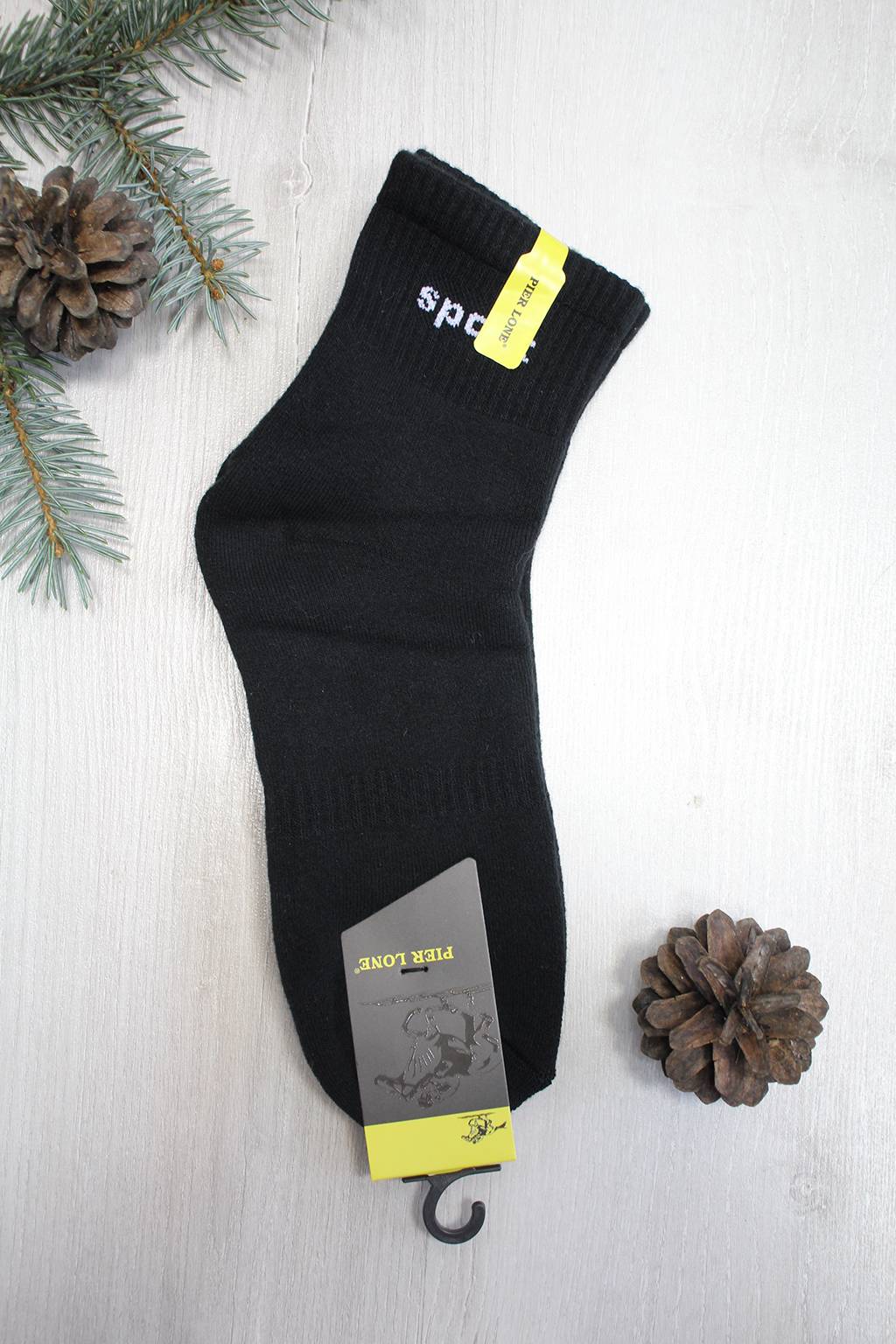 

Носки Pier Lone 27 / L / 41-43 см Черный