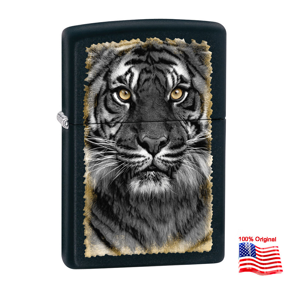 

Зажигалка Zippo 28314 TIGER черная 28314