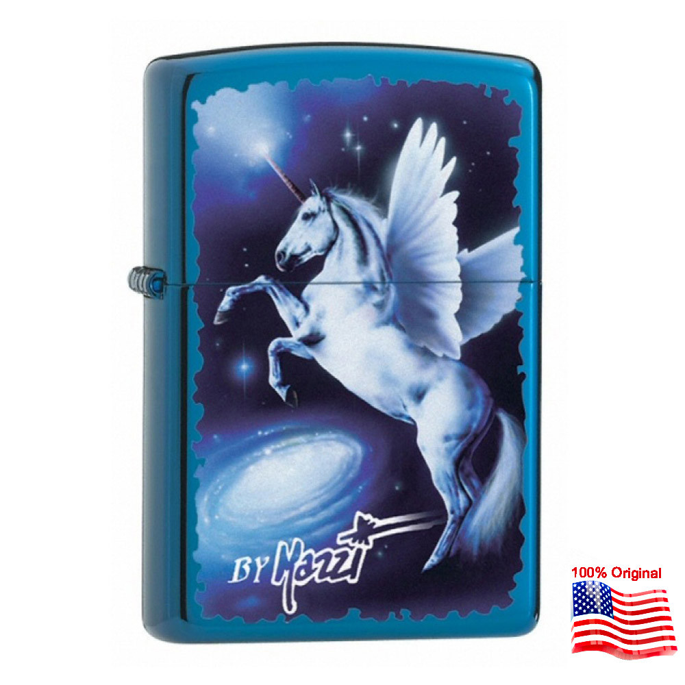 

Зажигалка Zippo 24081 MAZZI FANTASY синяя 24081