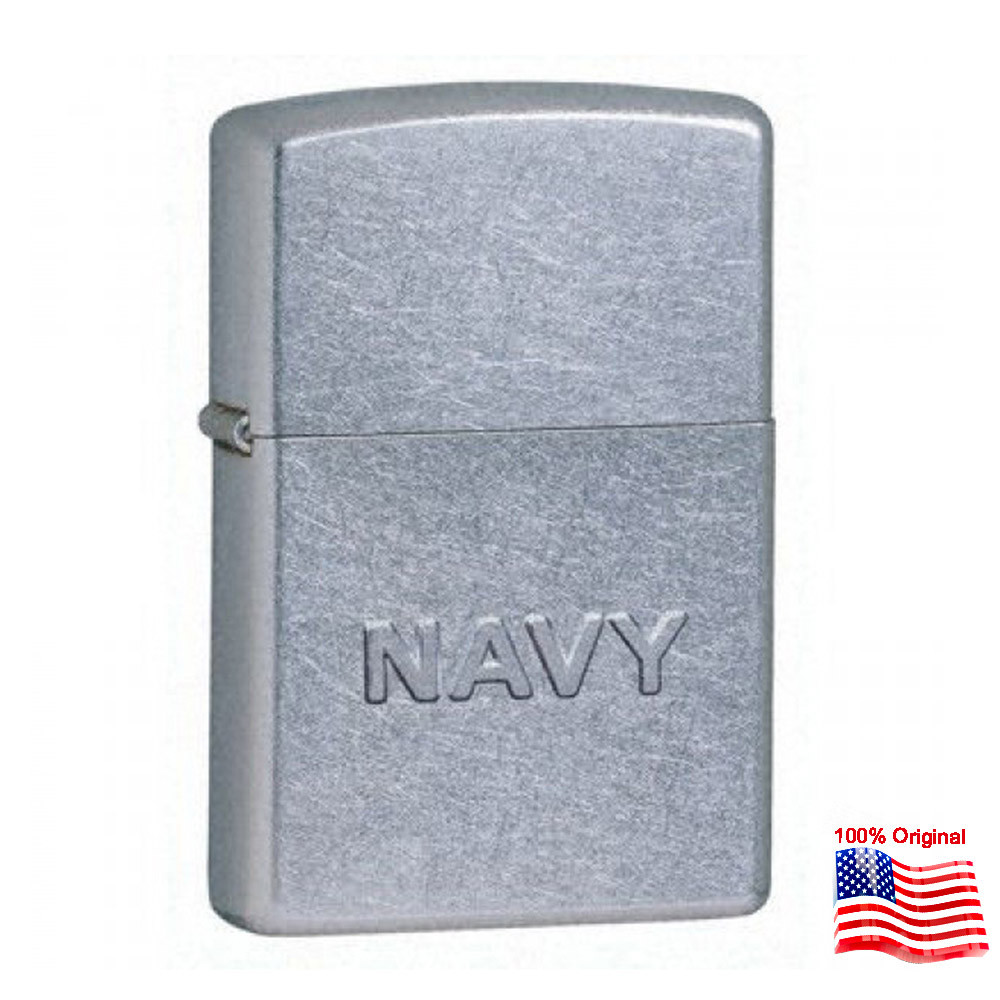 

Зажигалка Zippo 24051 NAVY серая 24051