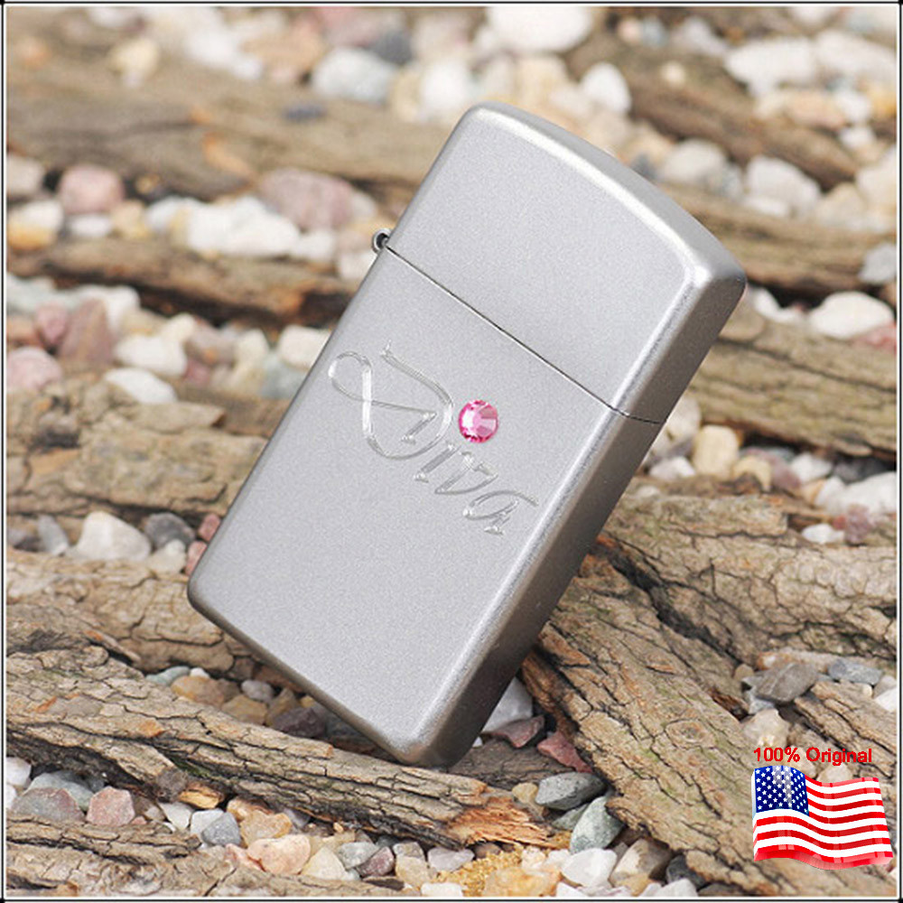 

Зажигалка Zippo 24573 DIVA серая 24573