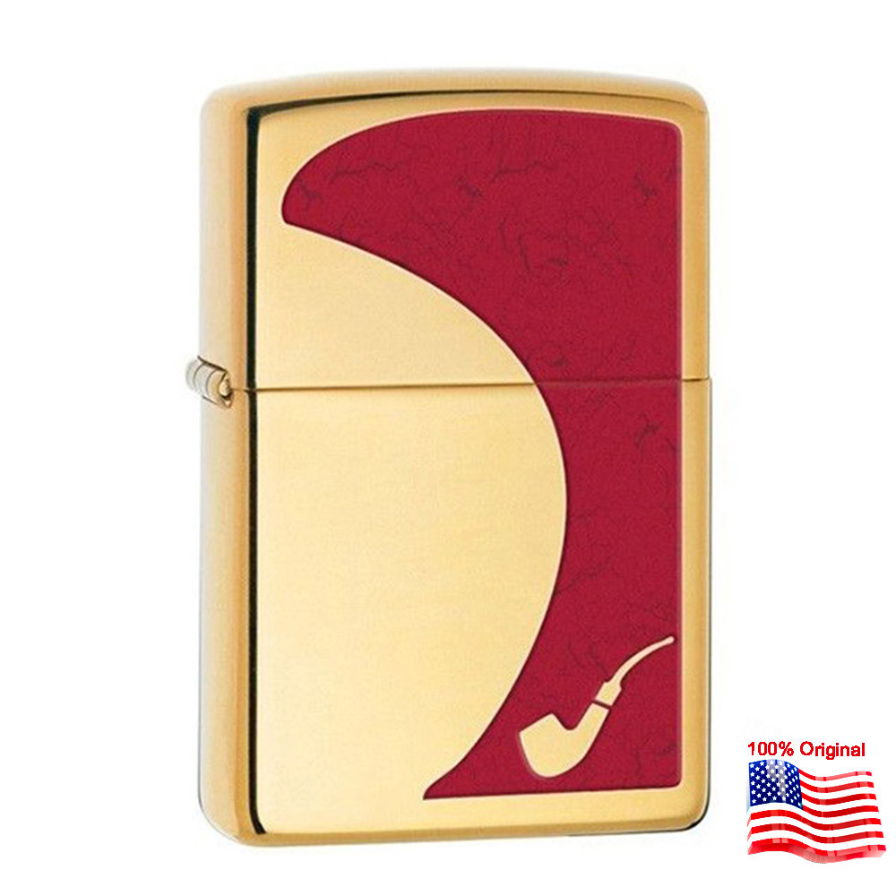 

Зажигалка Zippo 28322 Pipe желтая 28322
