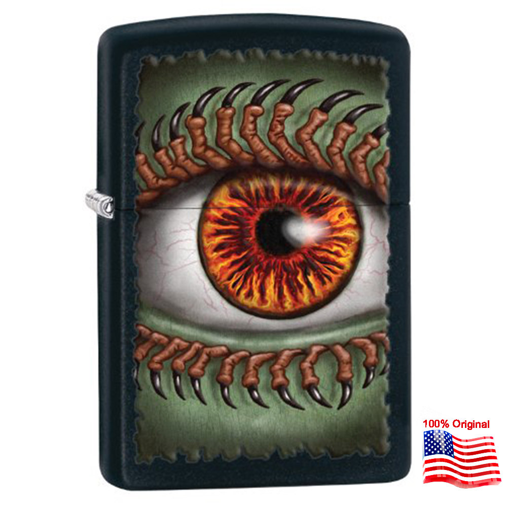 

Зажигалка Zippo 28668 Monster Eye черная 28668