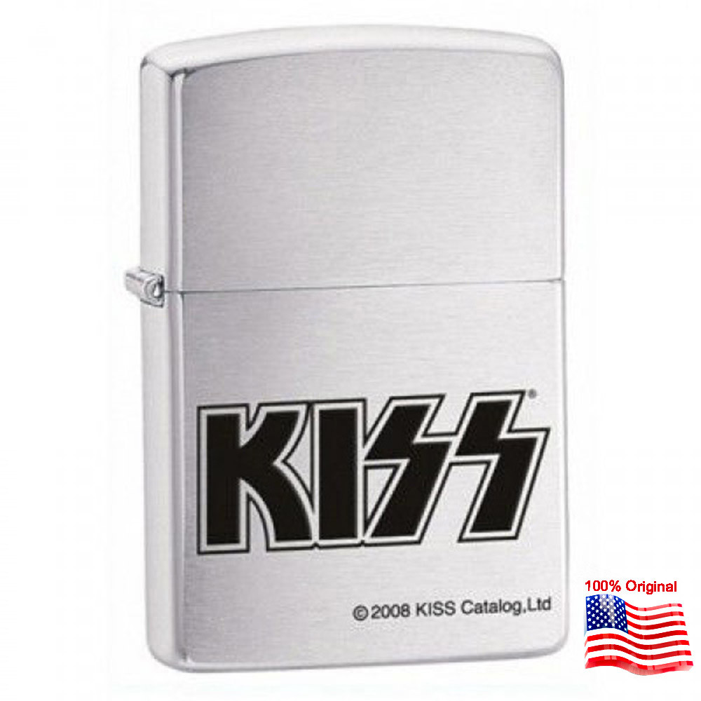 

Зажигалка Zippo 24565 Kiss серая 24565