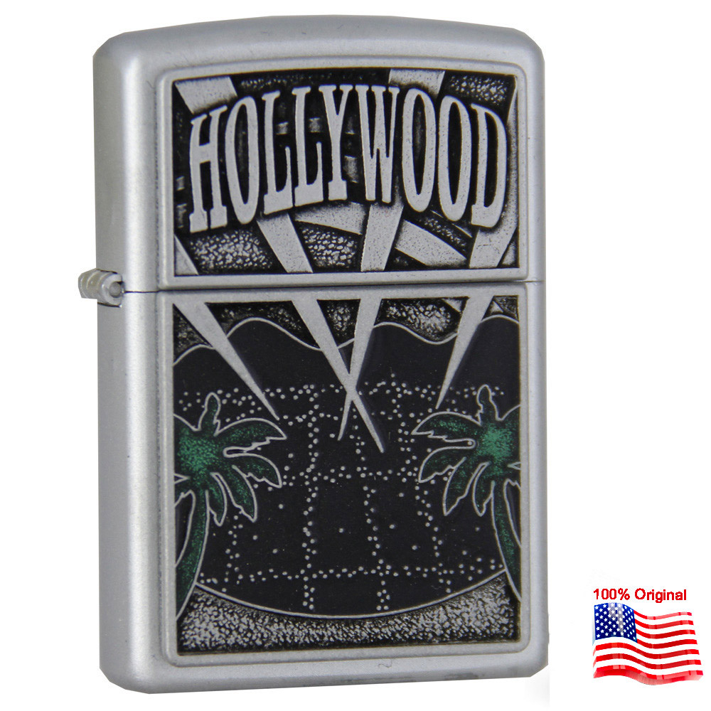 

Зажигалка Zippo 21056 Hollywood серая 21056