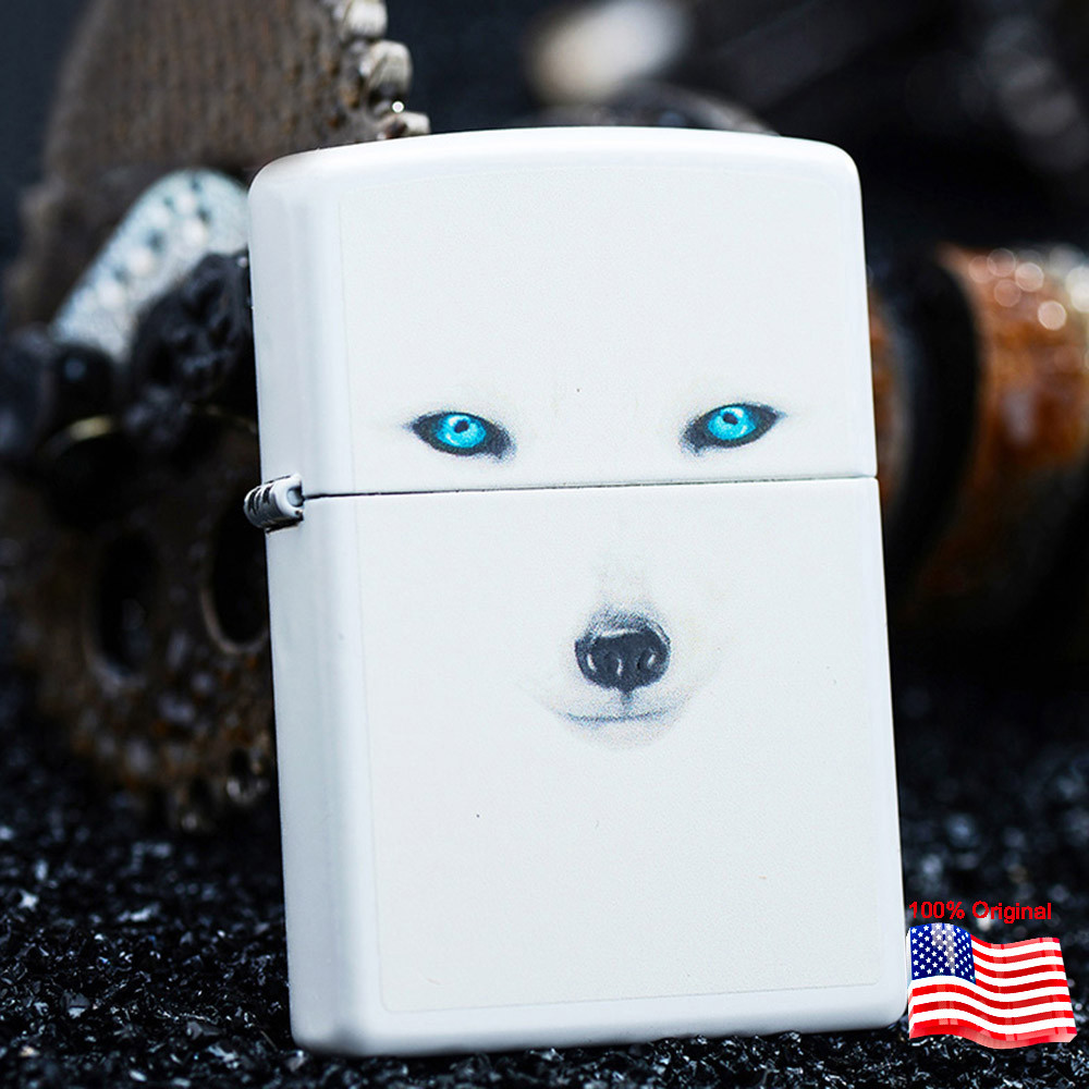 

Зажигалка Zippo 28272 ARTIC FOX белая 28272