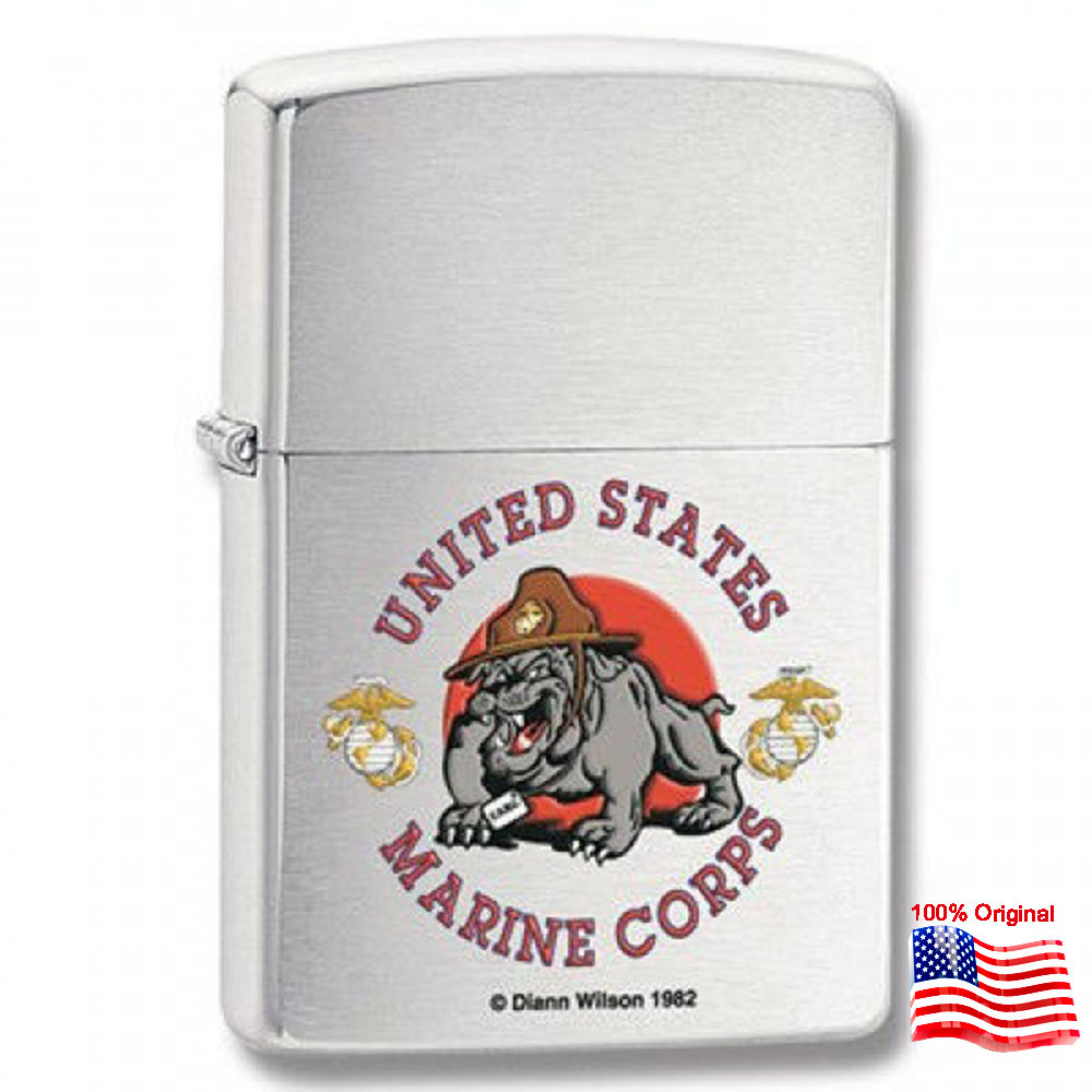 

Зажигалка Zippo 24532 Marine Corps серая 24532