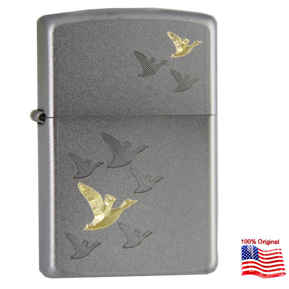 

Зажигалка Zippo 200.295 FLYING DUCKS серая 200295