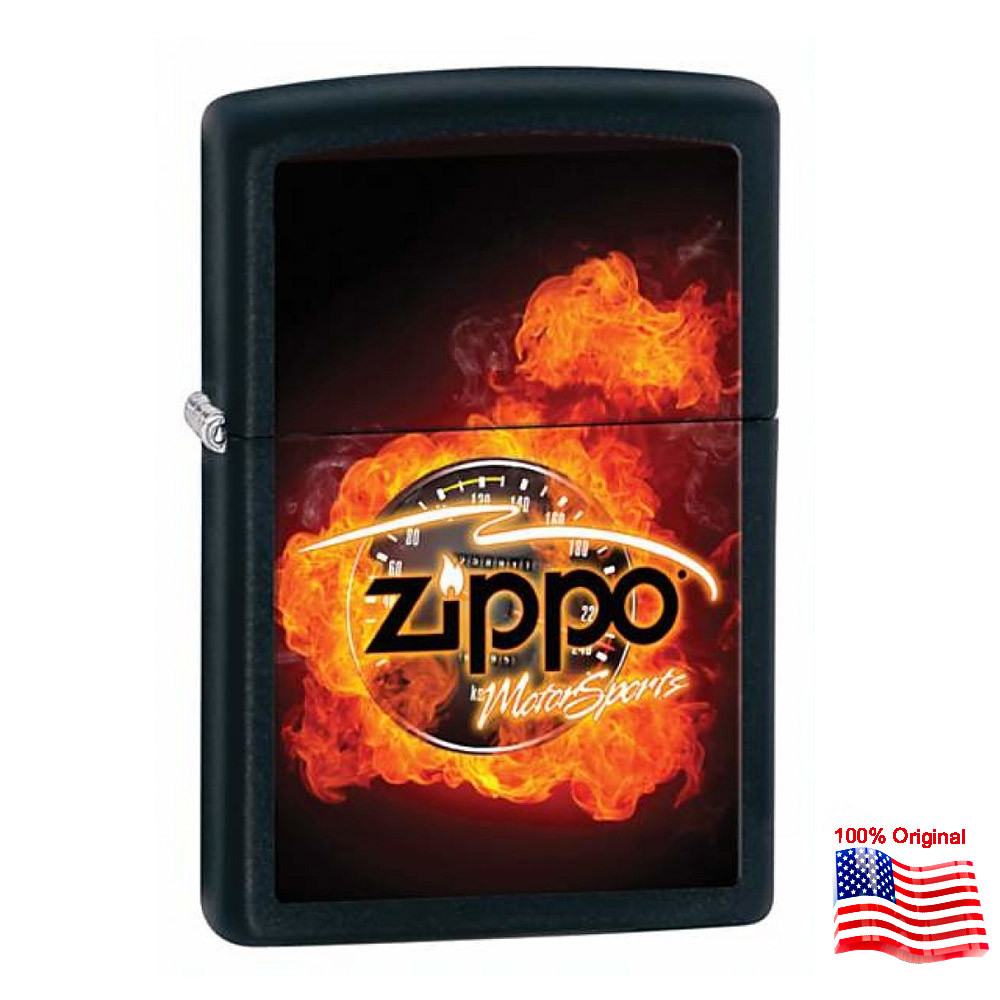 

Зажигалка Zippo 28335 Motorsports черная 28335
