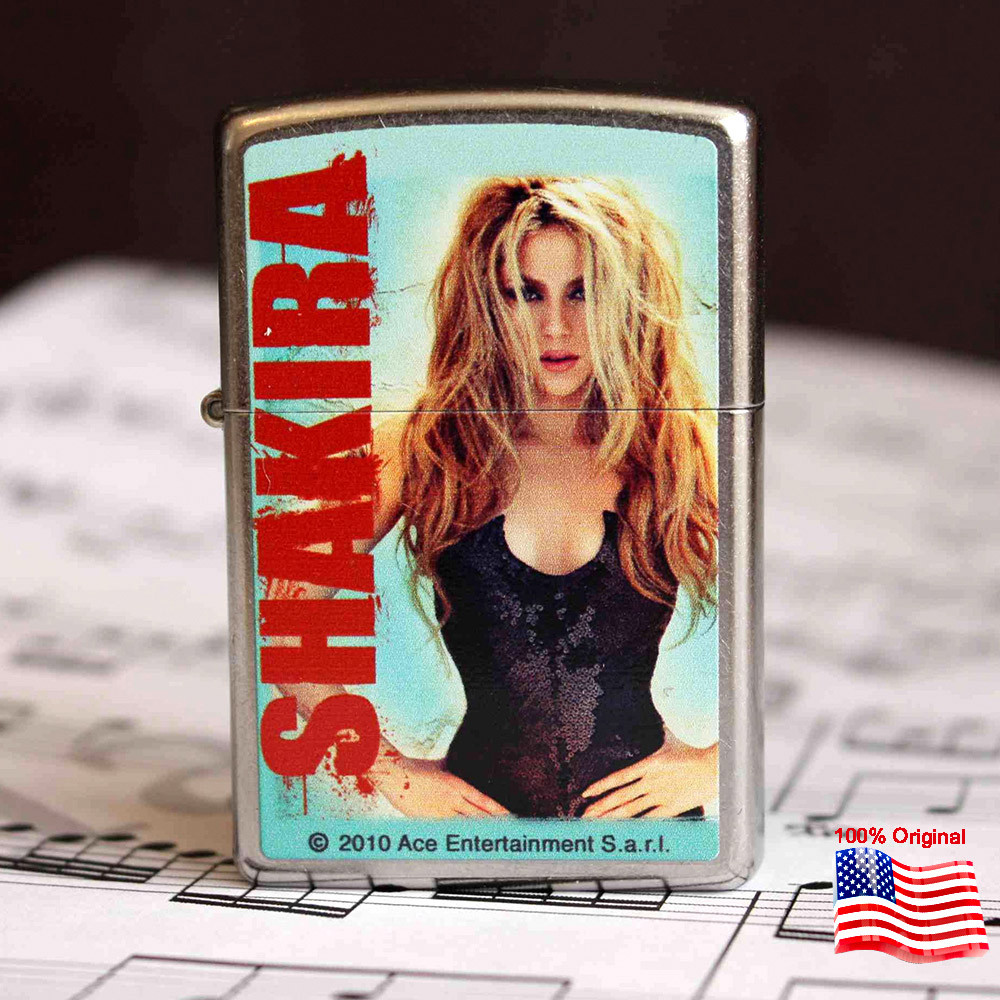 

Зажигалка Zippo 28029 SHAKIRA серая 28029