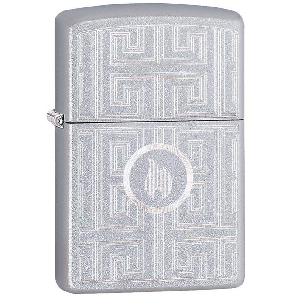 

Зажигалка Zippo 29857 Labyrinth Design серая 29857