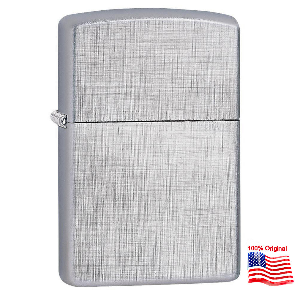 

Зажигалка Zippo 28181 REG LINEN WEAVE серая 28181
