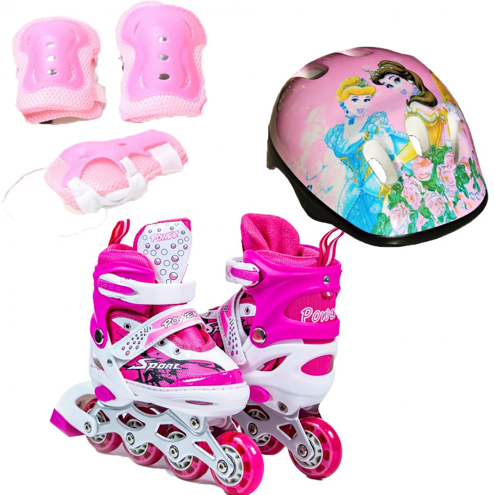Роликовые коньки Ролики детские раздвижные Boom Power Combo Disney ...