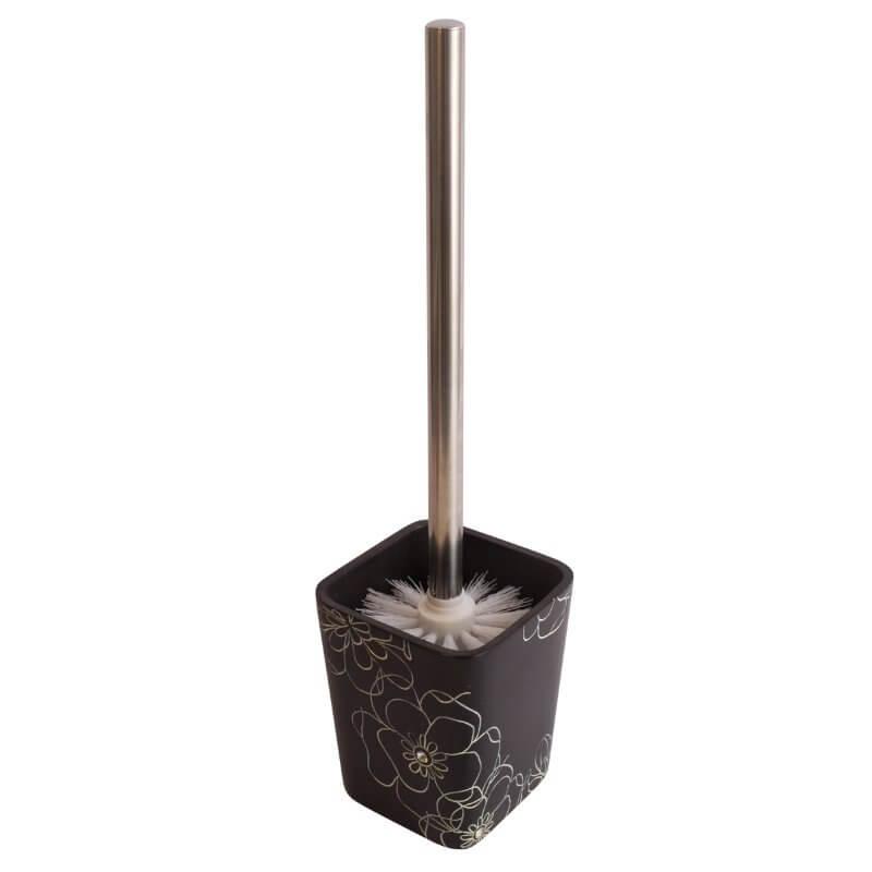 

Йоршик для унітазу Trento Crystal Nero
