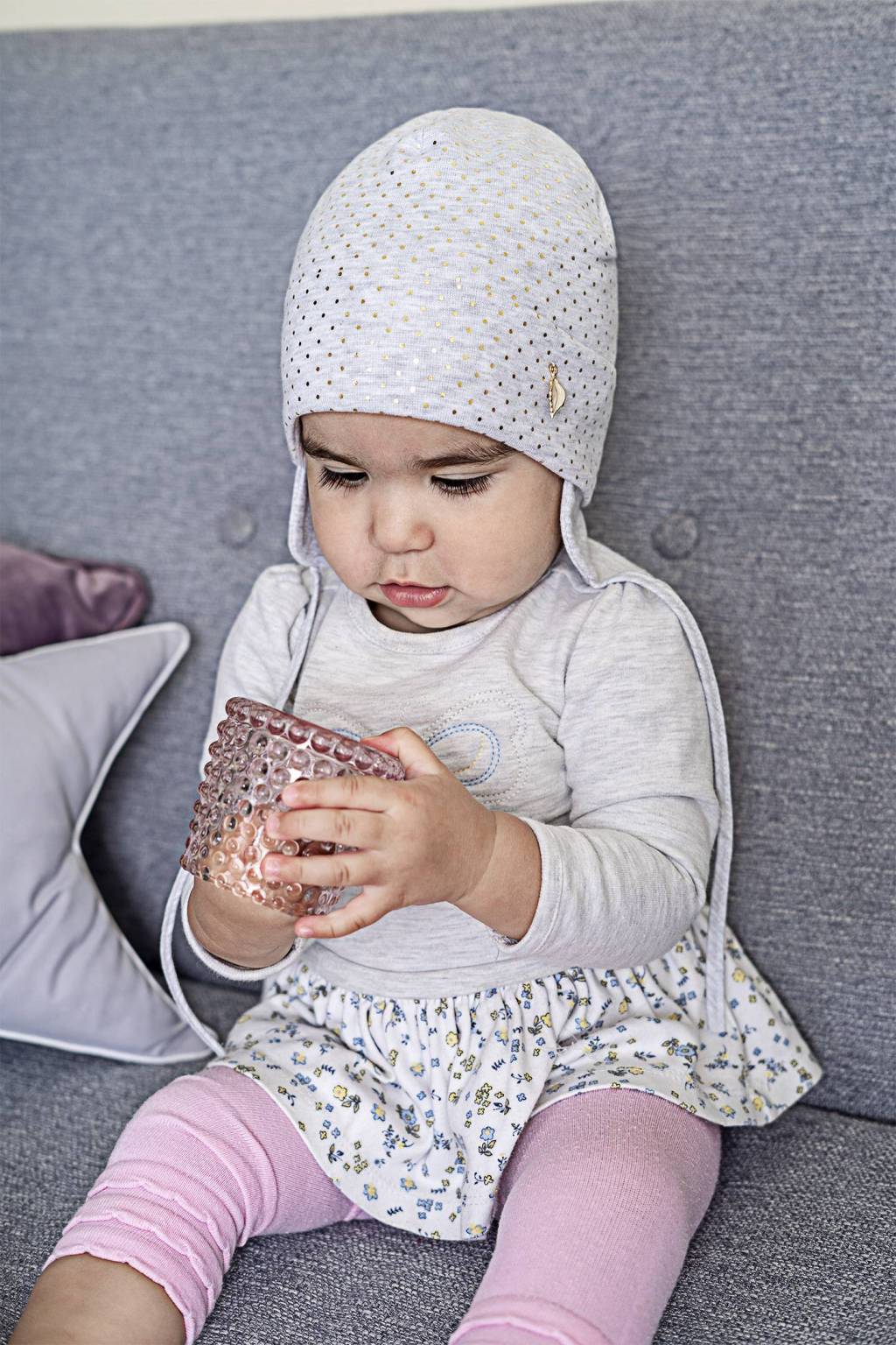 

Шапка David's Star 46 см Серый