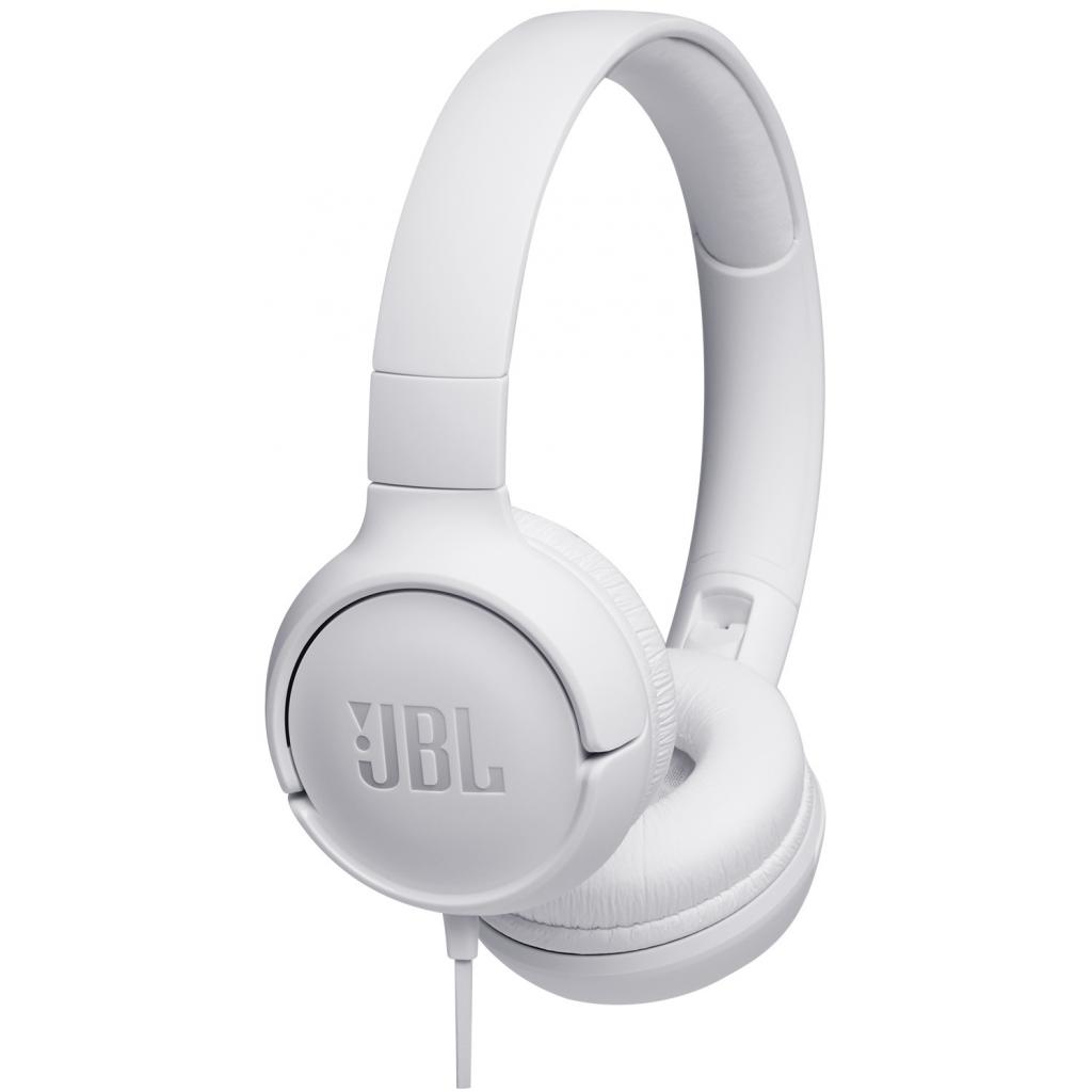 

Навушники JBL T500 White (JBLT500WHT)