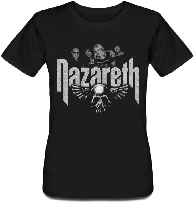

Футболка HEADBANGER Nazareth - Band LogoXS Черная